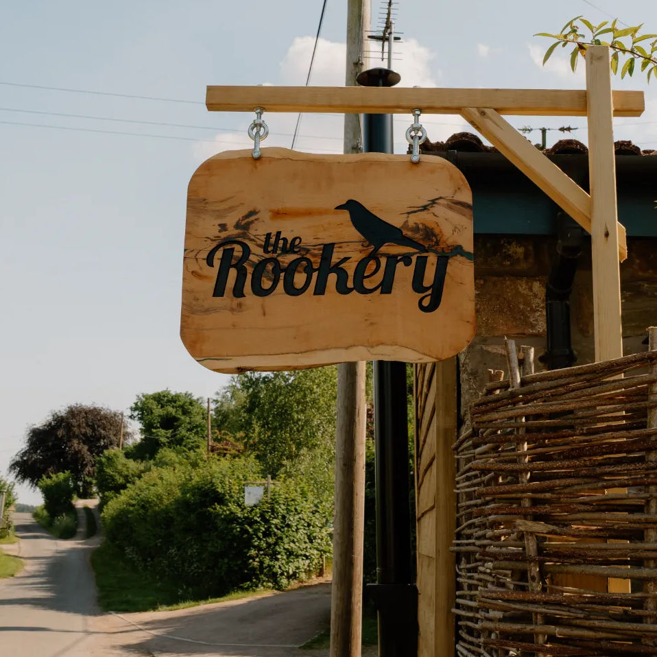 Rookery road sign